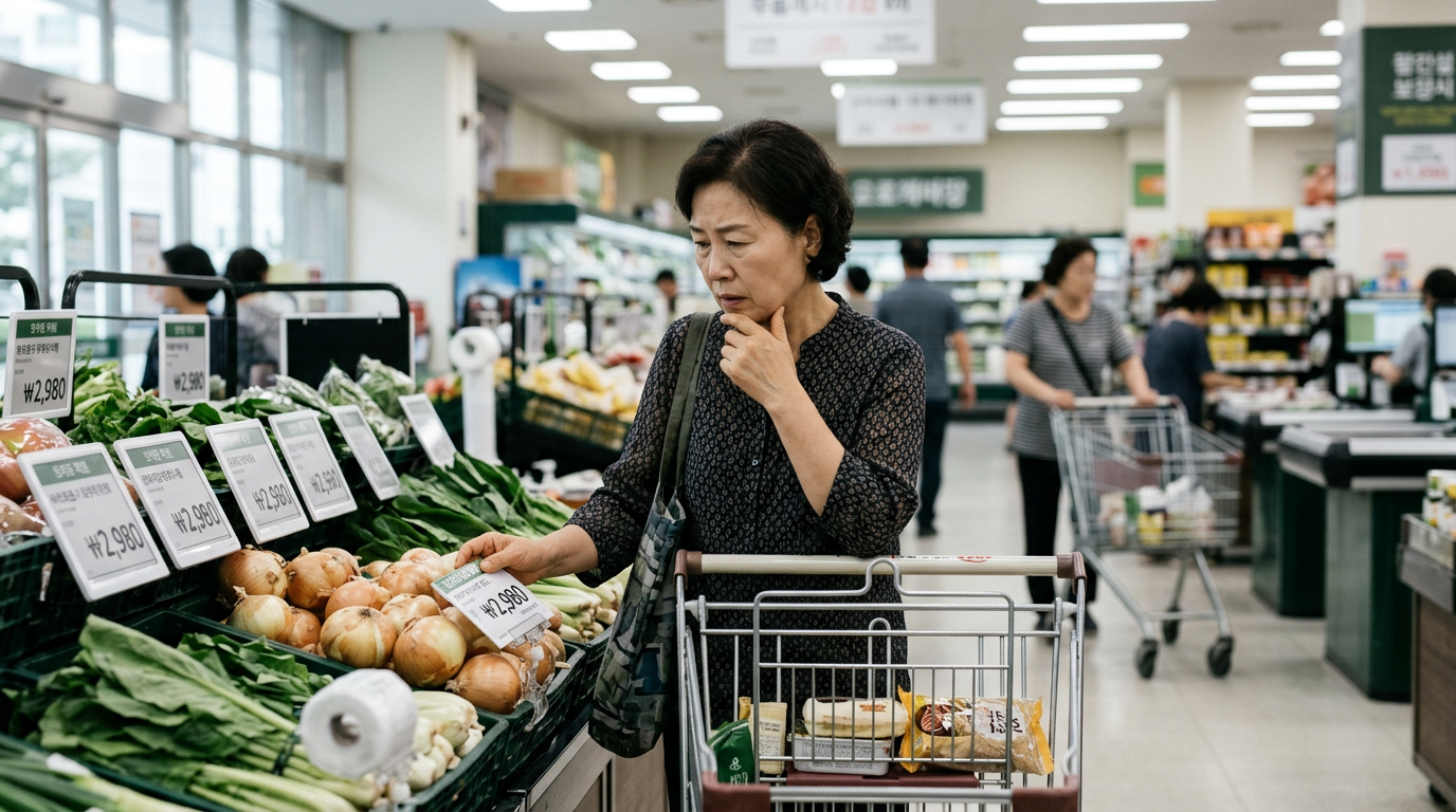 월급은 올랐는데 살림은 빠듯…8월 물가가 보여준 ‘시간당 구매력’의 후퇴