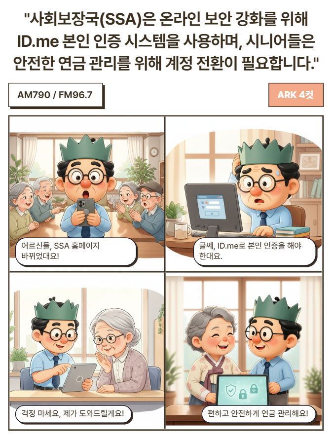 소셜 시큐리티 연금 계정, 'ID.me'로 더 안전하게 관리하세요