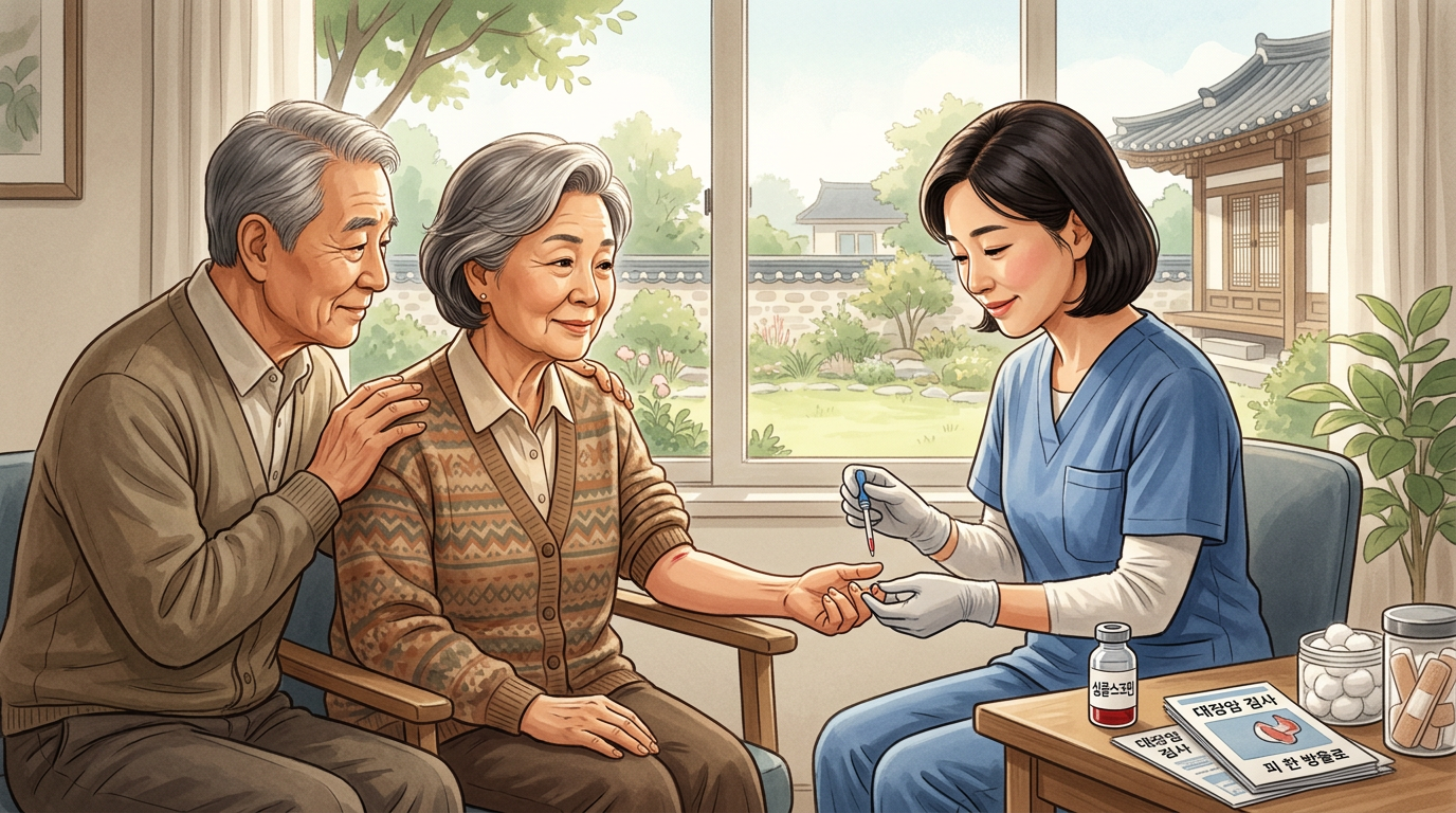 [정기검진] 대장암 검사, 이제 피 한 방울로 간편하게 받으세요